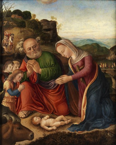 Adorazione del Bambino da Giovanni Bellini